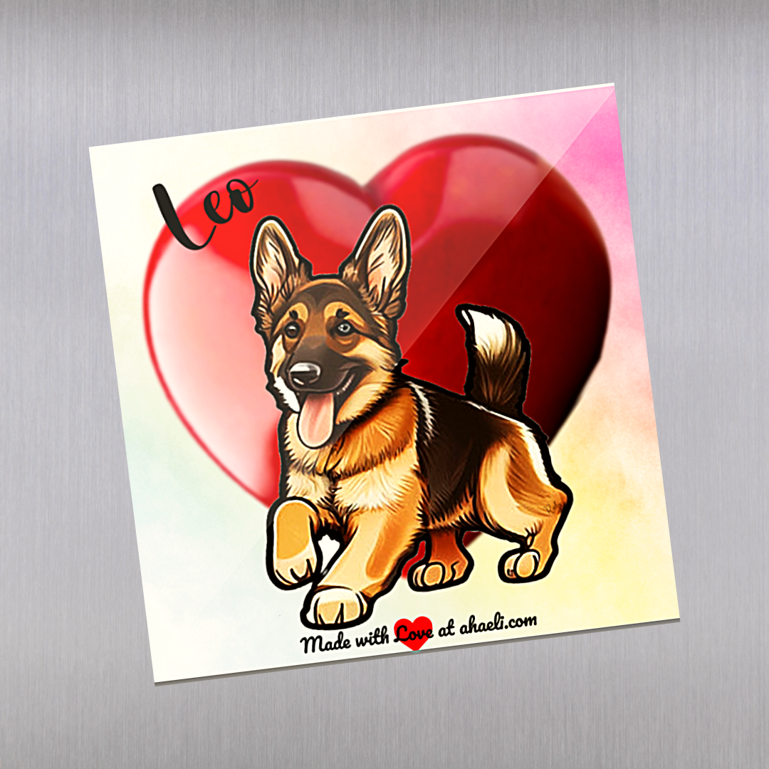 Magnets - Pawsome Companions (German Shepherd) - Ahaeli