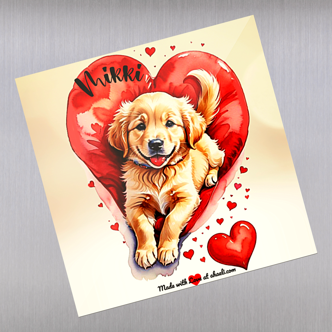 Magnets - Pawsome Companions (Golden Retriever) - Ahaeli