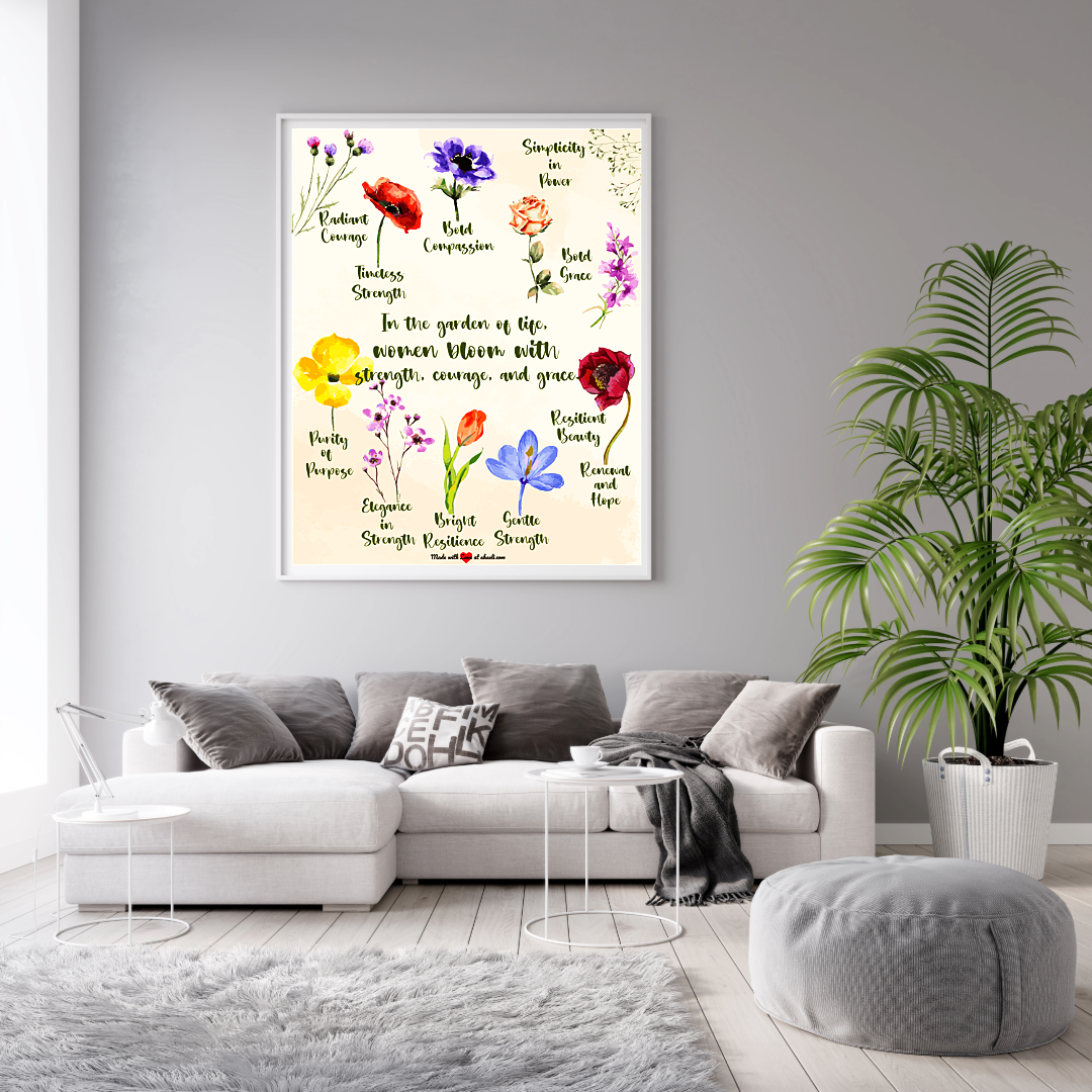 Paintings - Blooms of Empowerment - Ahaeli