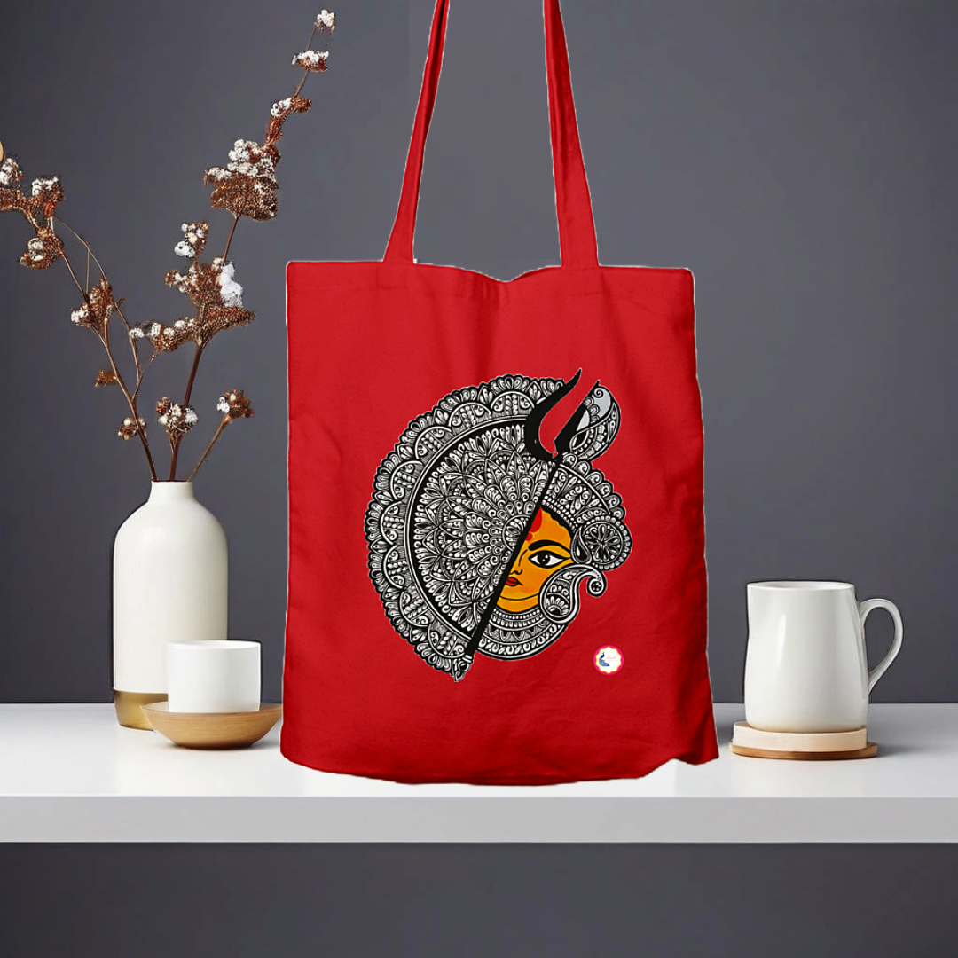 Tote Bag - Divine Durga Mandala - Ahaeli