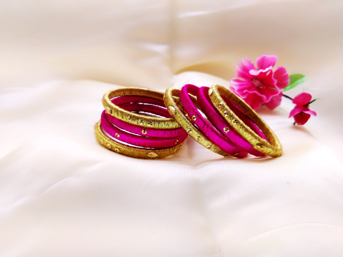 Silk Bangles - Custom Bangles - Ahaeli