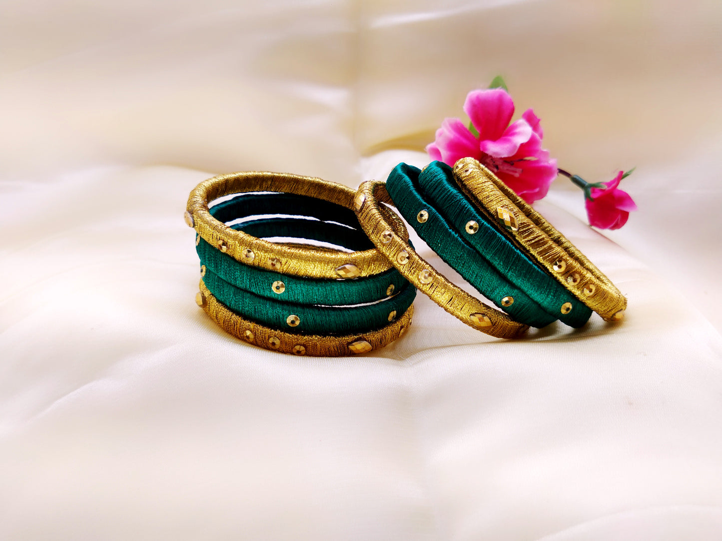 Silk Bangles - Custom Bangles - Ahaeli