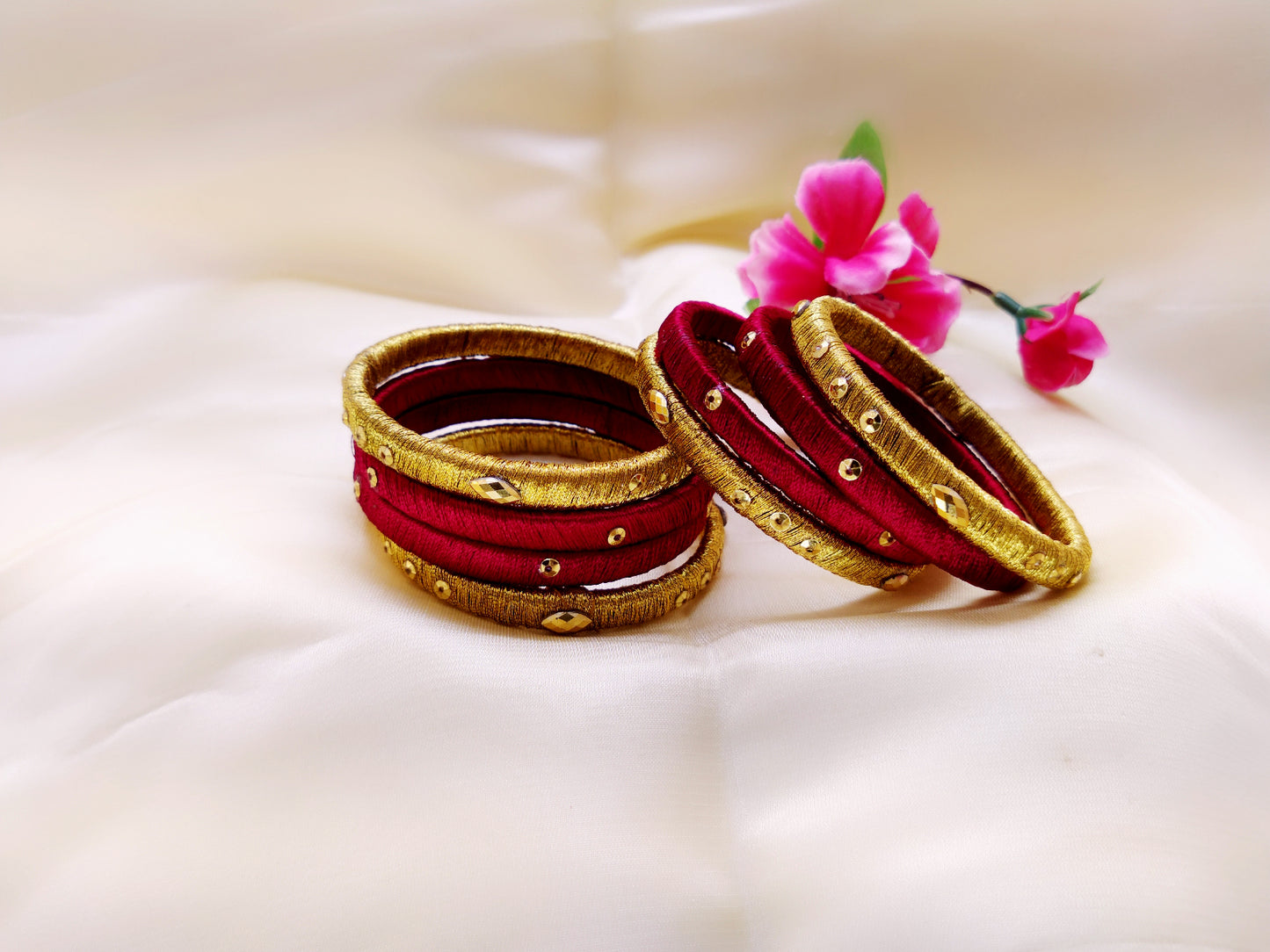 Silk Bangles - Custom Bangles - Ahaeli