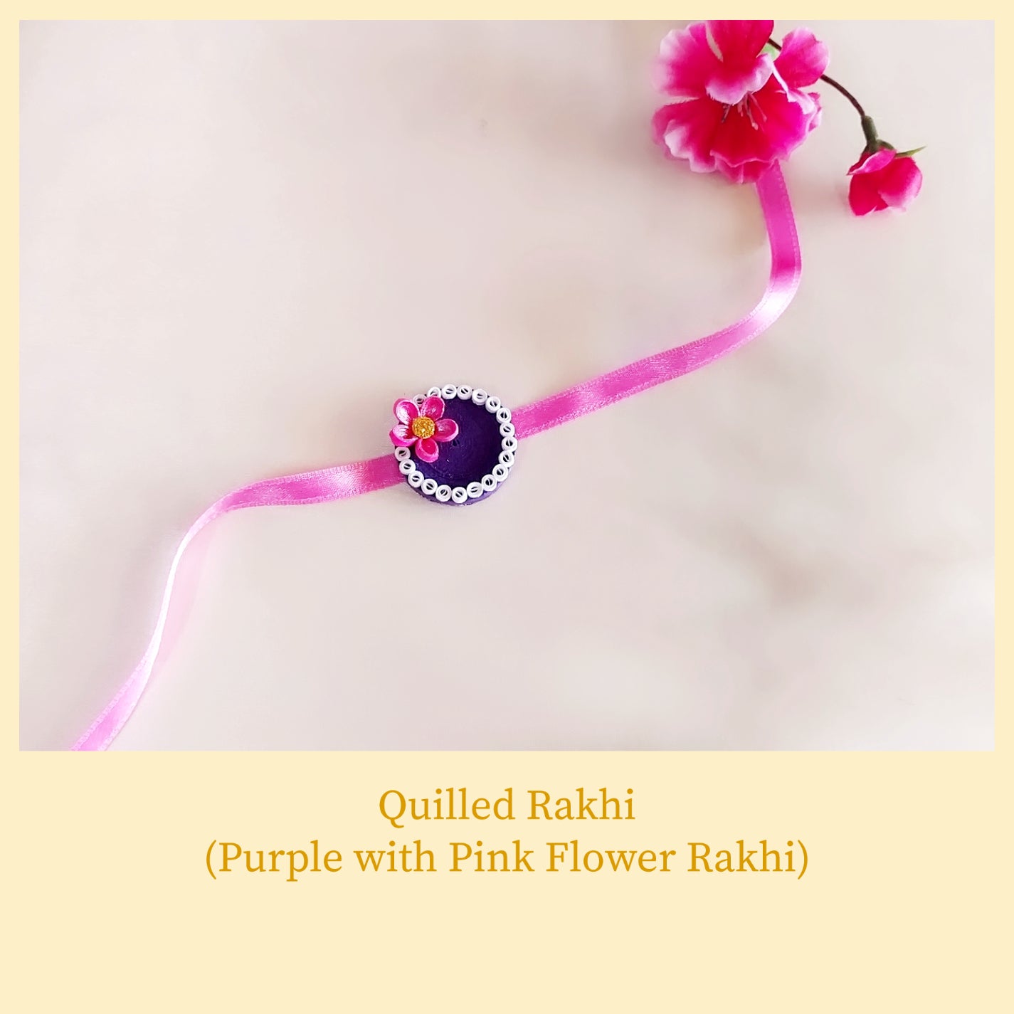 Rakhi - Quilled Rakhi - Ahaeli