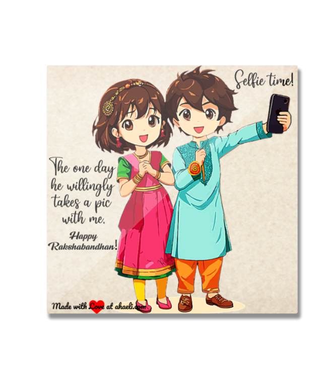 Magnets - Rakhi Selfie Time