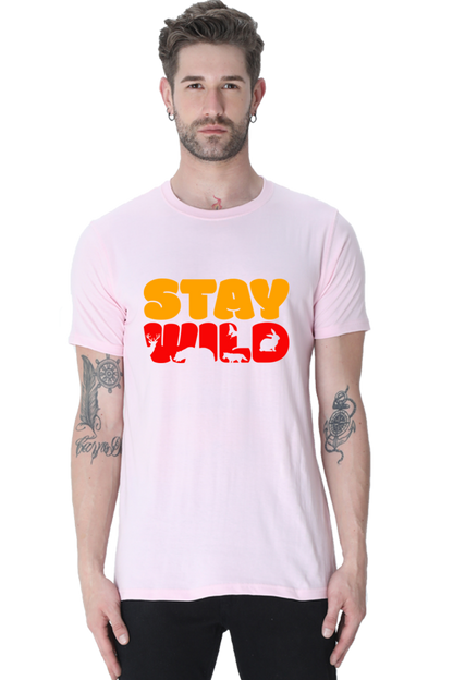 Men's T-Shirt - Stay Wild - Ahaeli