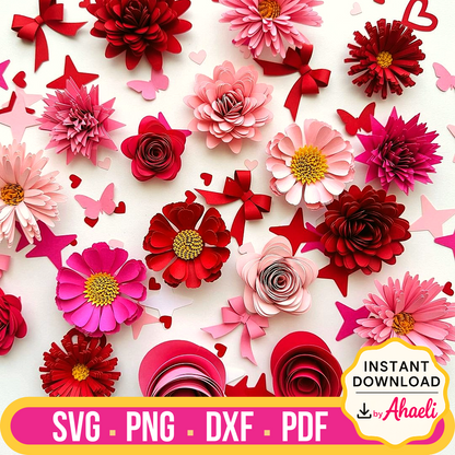 Blossom Haven: Real Cut Flower Design Bundle