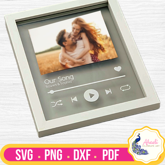 MelodyMix Float Frame: Craft Your Musical Display - Ahaeli