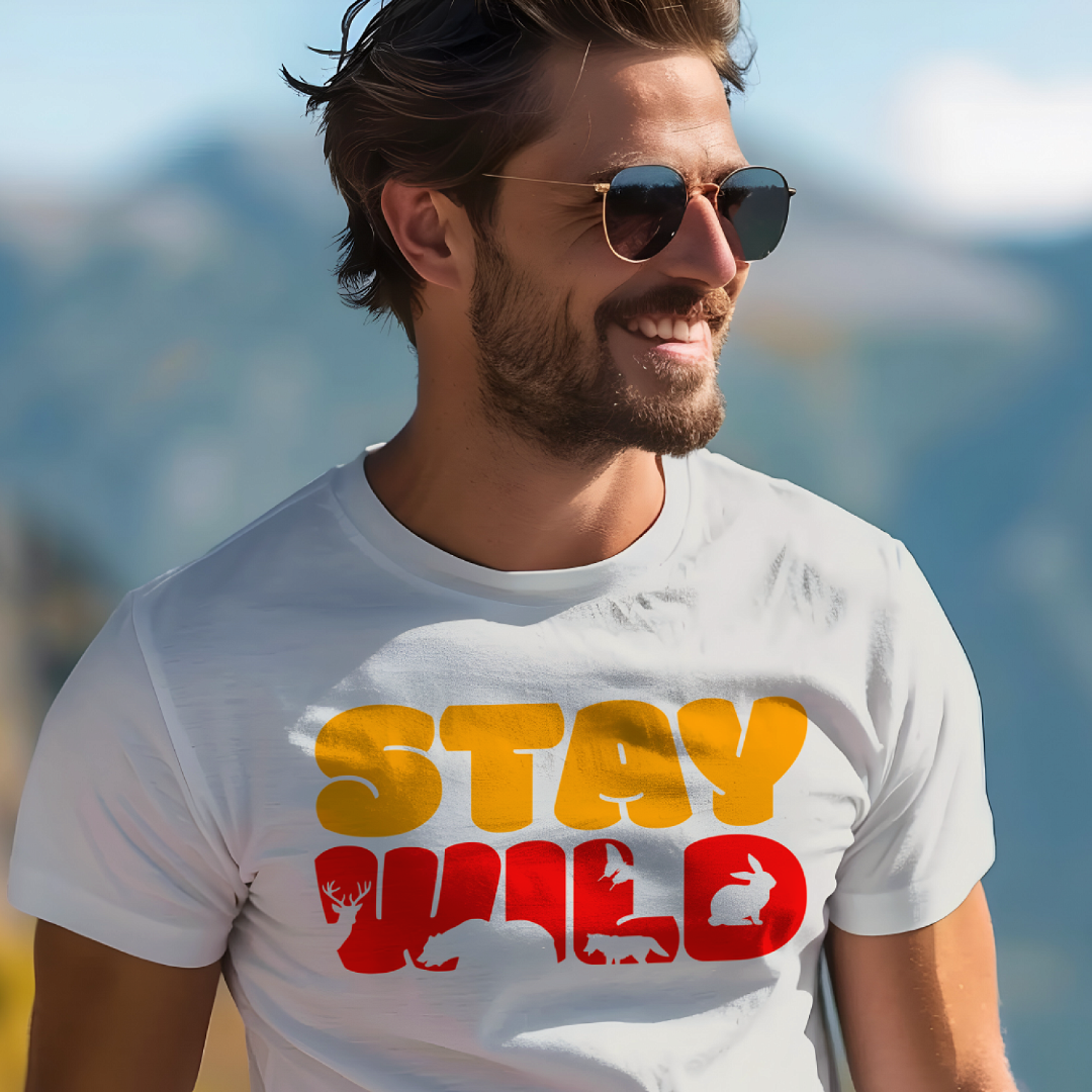 Men's T-Shirt - Stay Wild