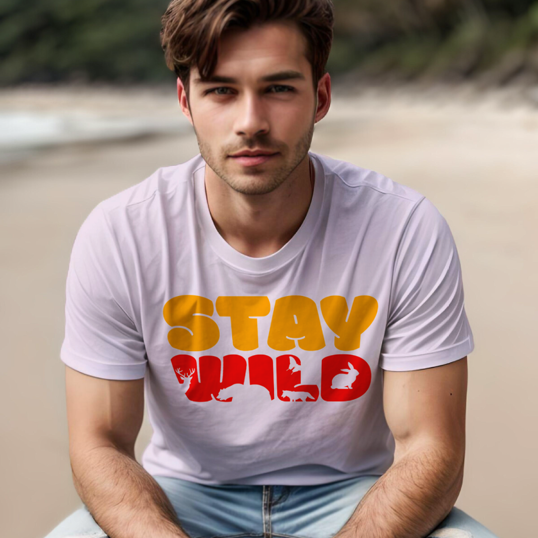 Men's T-Shirt - Stay Wild