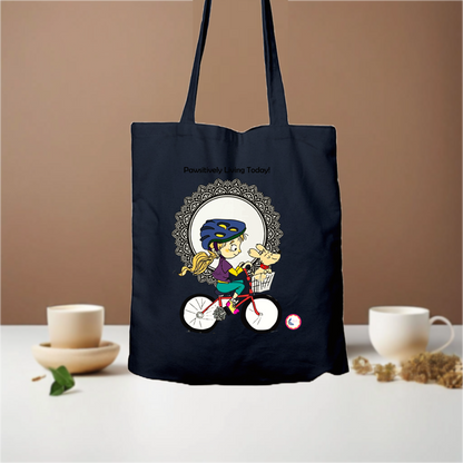 Tote Bag - Pawsitively Living Today! - Ahaeli