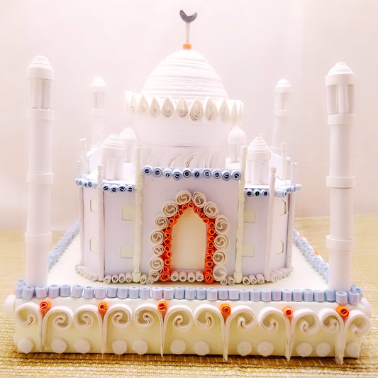 Miniature - Taj Mahal - Quilled Art - Ahaeli