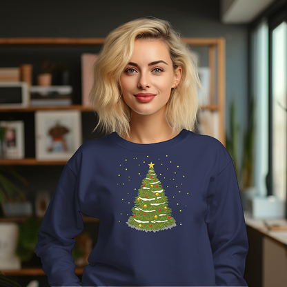 Unisex Sweatshirt - Festive Christmas Tree