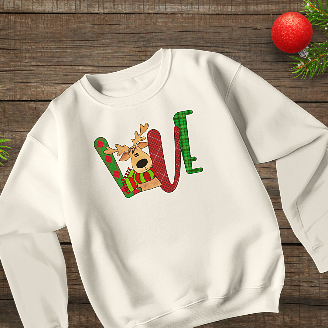 Unisex Sweatshirt - Reindeer Love Christmas