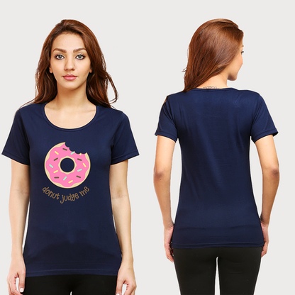 Women's T-Shirt - Donut Judge me