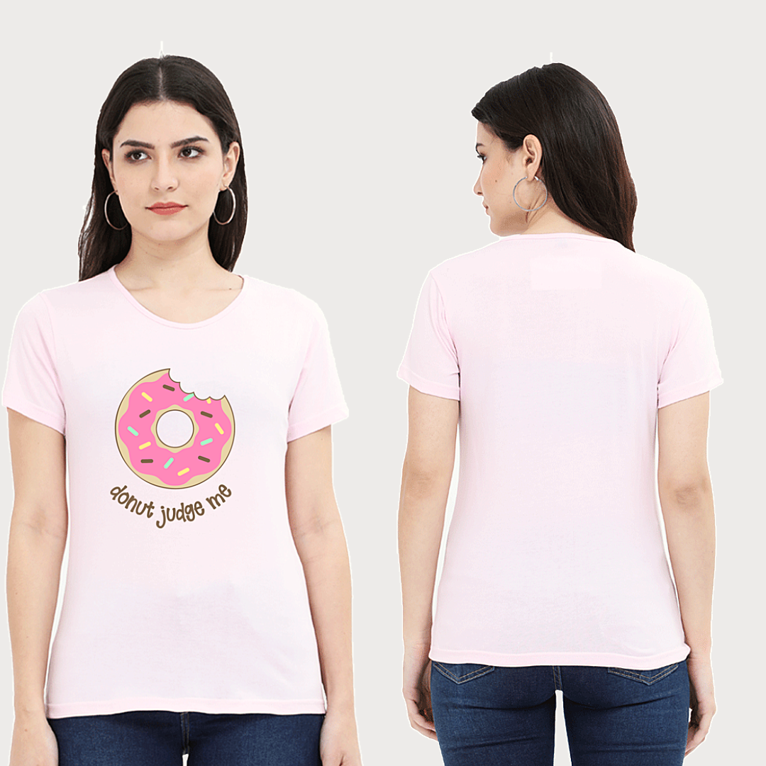 Women's T-Shirt - Donut Judge me