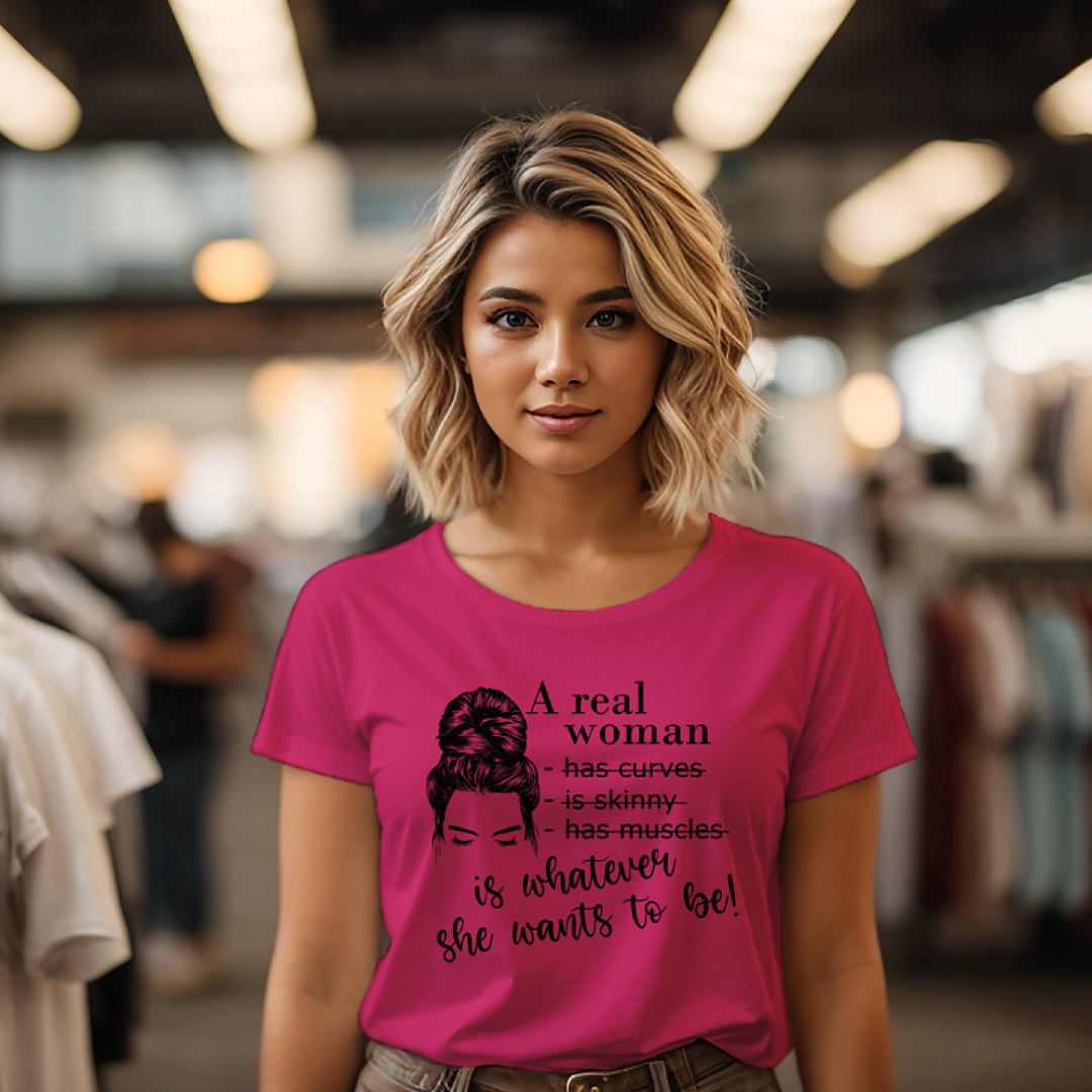 Women's T-Shirt- She Defines Herself