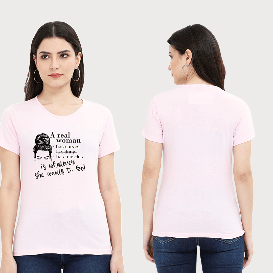 Women's T-Shirt- She Defines Herself