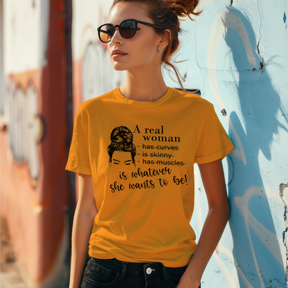 Women's T-Shirt- She Defines Herself