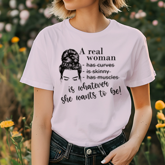 Women's T-Shirt- She Defines Herself