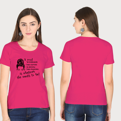 Women's T-Shirt- She Defines Herself