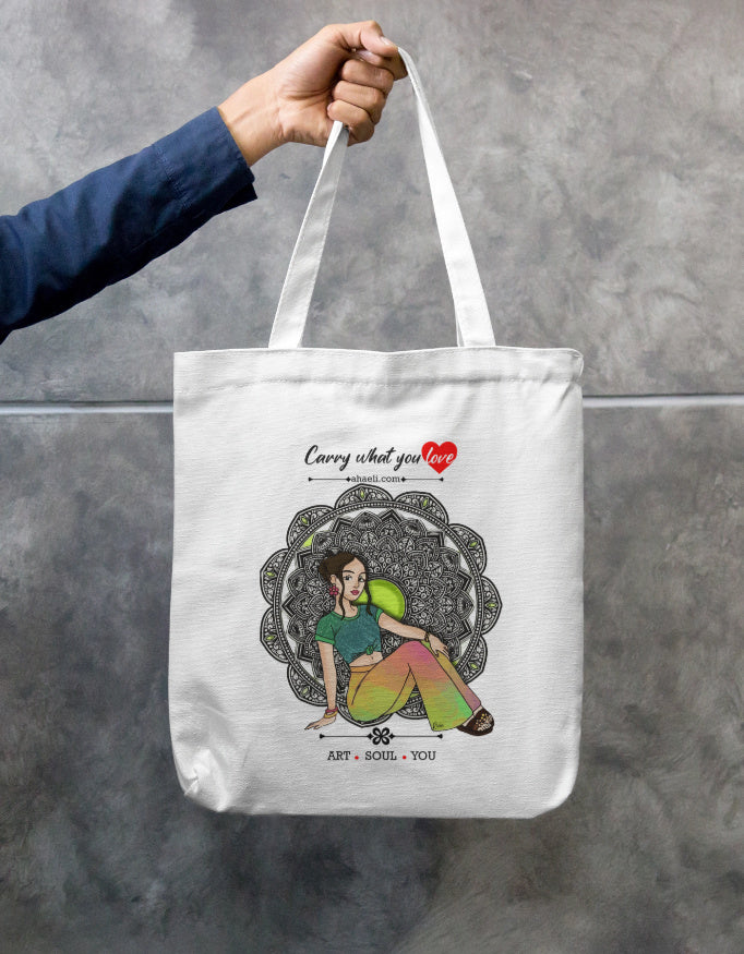 Tote Bag - Bohemian Girl