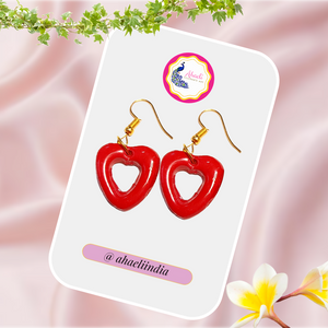 Earrings - Lovestruck Heart - Ahaeli