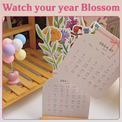 Craft Your Year: 2025 Floral Calendar