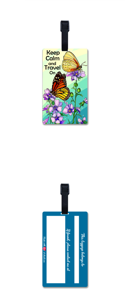 Luggage Tag - Butterfly Blooms - Ahaeli