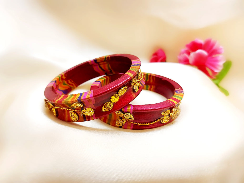 Gold 2025 lakh bangles